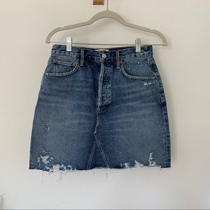 Agolde- Ada high-rise skirt